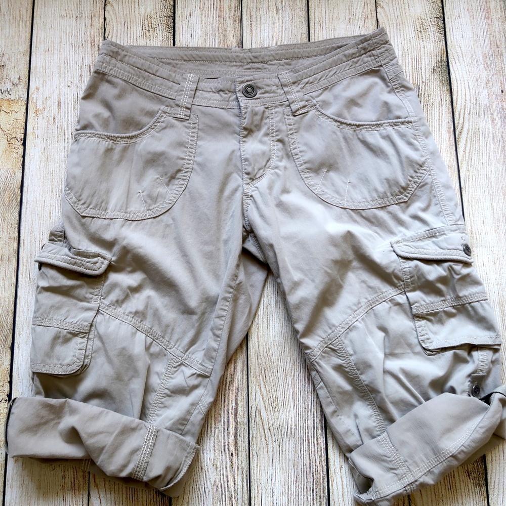 KUHL Splash Womens Roll Up Cargo Hiking Shorts